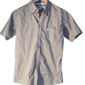 Cowboy Hardware Men's Short Sleeve Patterned Shirt S Casual Button Up Western